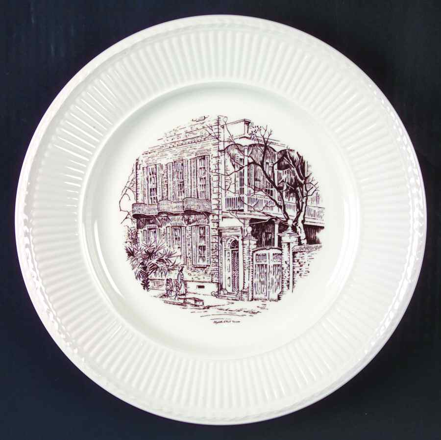 Charleston, South Carolina Dinner Plate by Wedgwood-1
