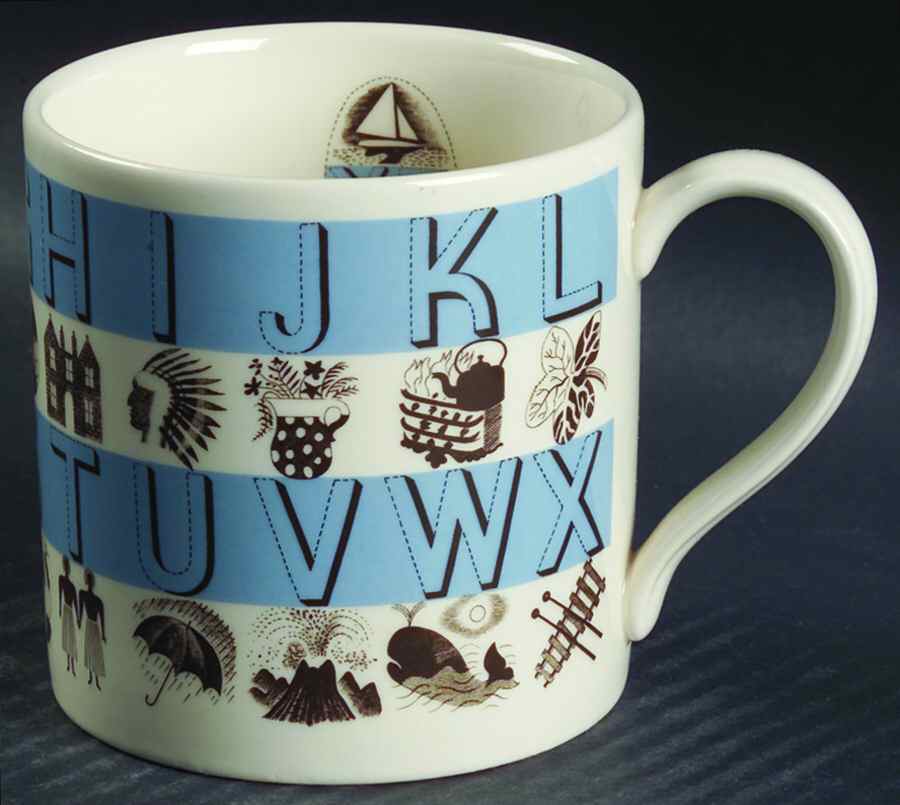 Alphabet Blue Child's Mug by Wedgwood-1