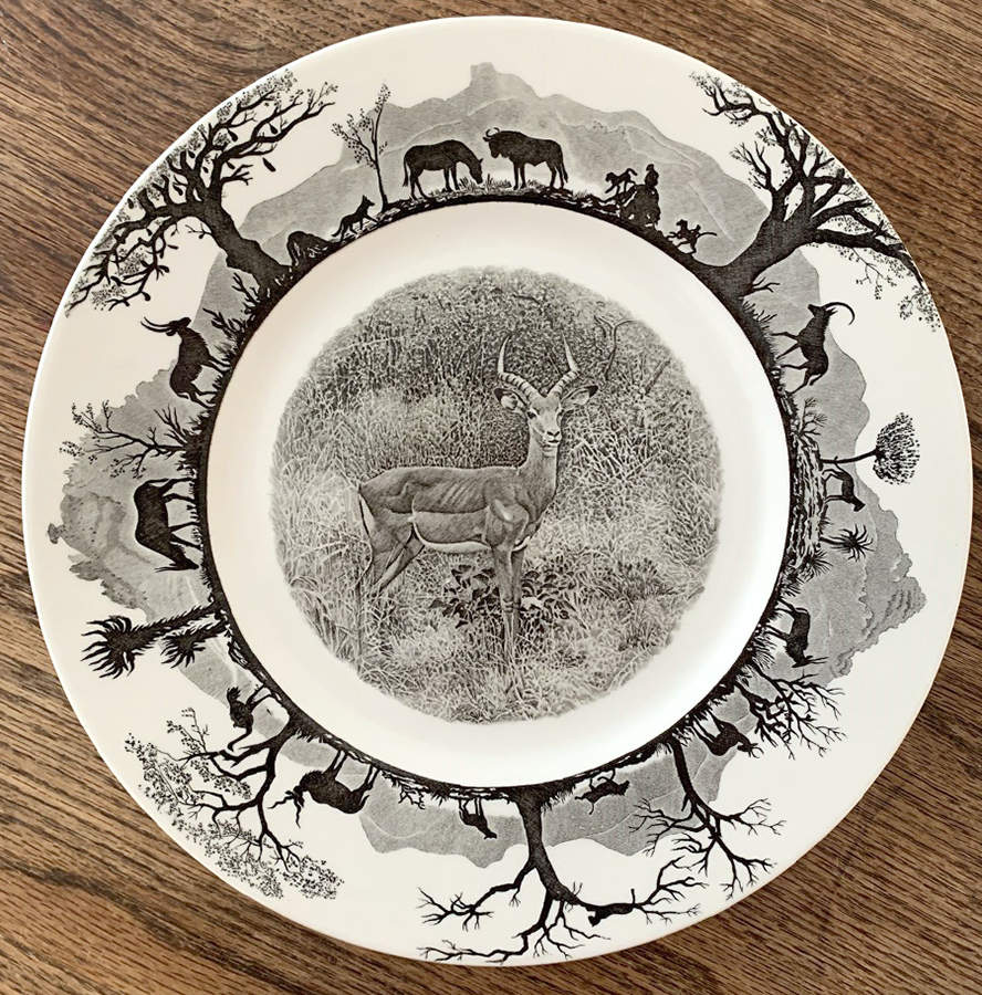 Kruger National Park (World Wildlife Stamp) Dinner Plate by Wedgwood-1