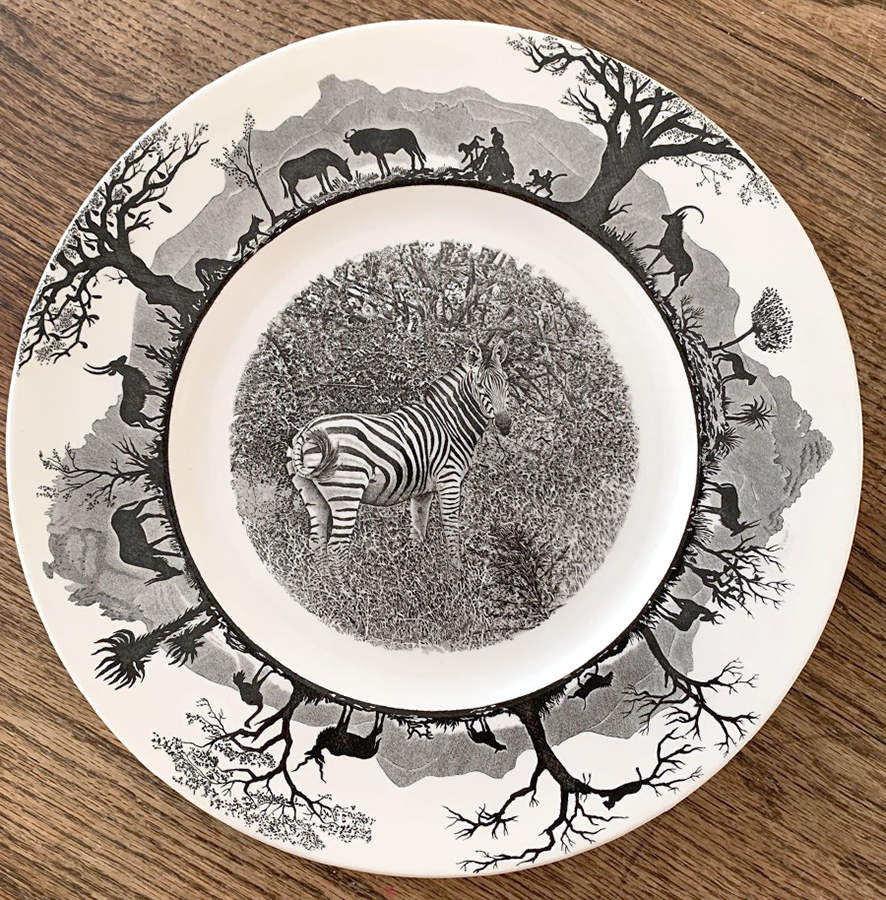Kruger National Park (World Wildlife Stamp) Dinner Plate by Wedgwood-1