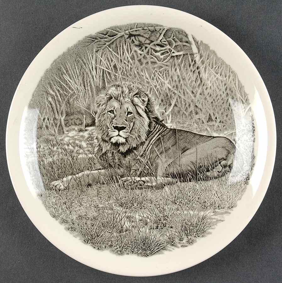 Kruger National Park (World Wildlife Stamp) Bread & Butter Plate by Wedgwood-1