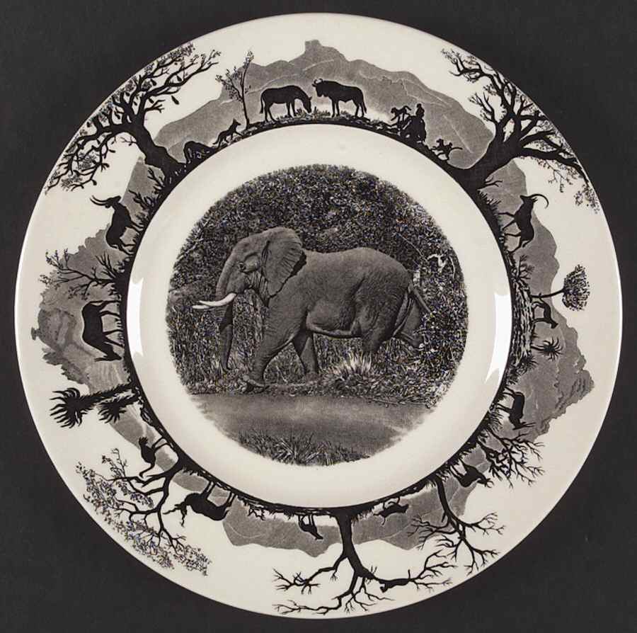 Kruger National Park (World Wildlife Stamp) Dinner Plate by Wedgwood-1