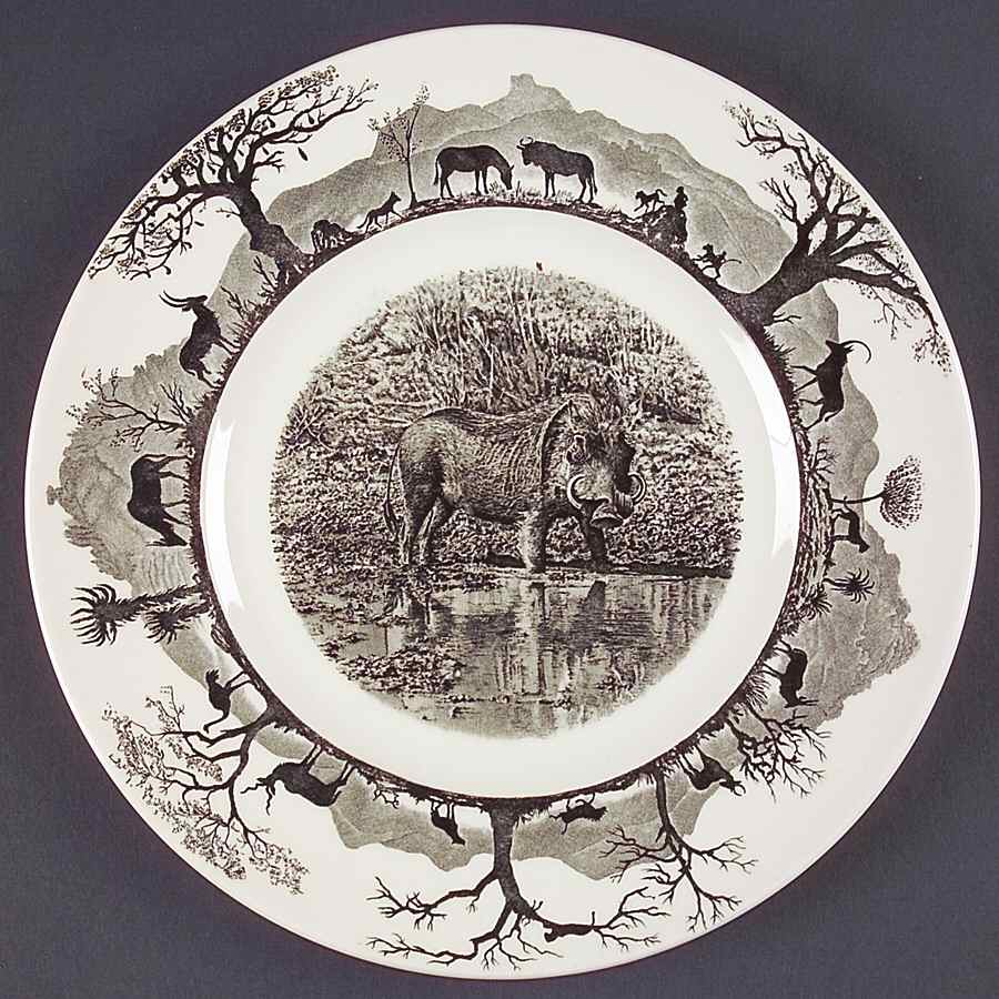 Kruger National Park (World Wildlife Stamp) Dinner Plate by Wedgwood-1
