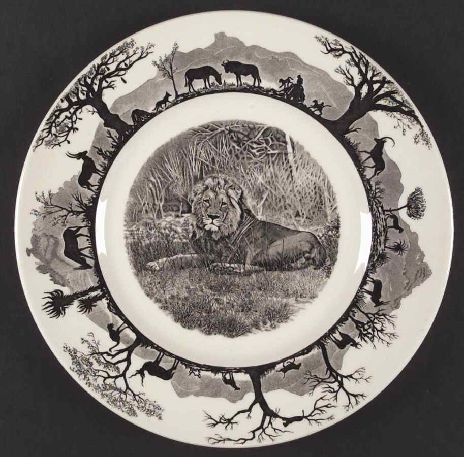 Kruger National Park (World Wildlife Stamp) Dinner Plate by Wedgwood-1