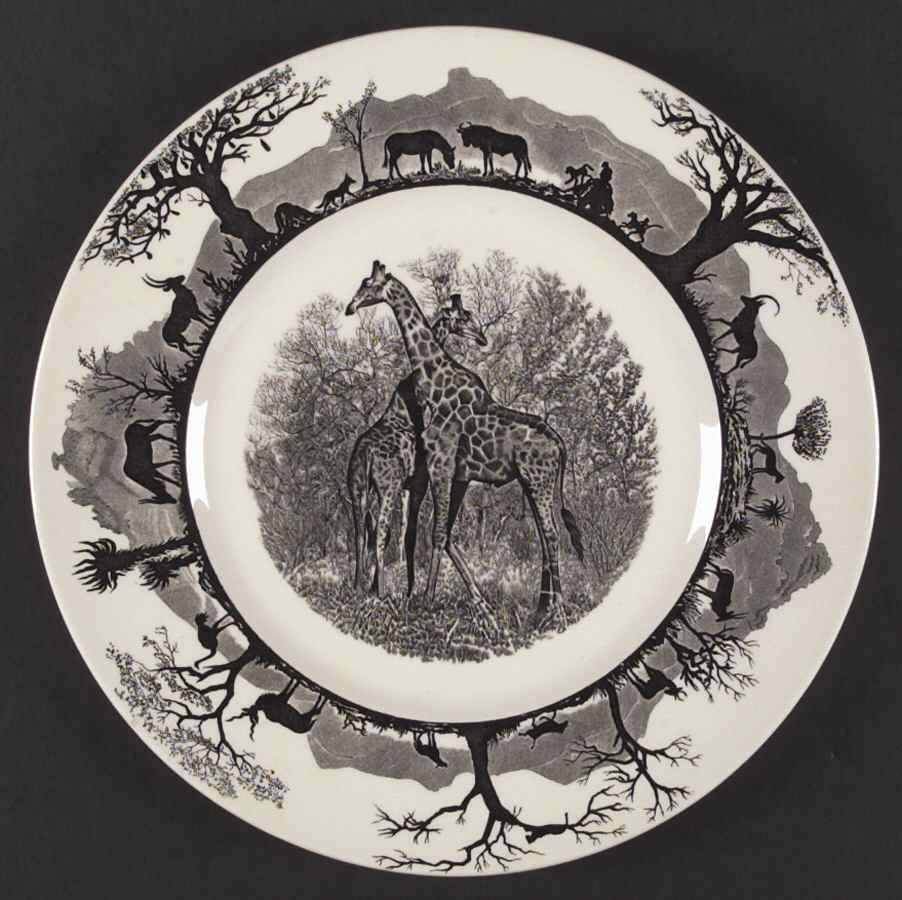 Kruger National Park (World Wildlife Stamp) Dinner Plate by Wedgwood-1