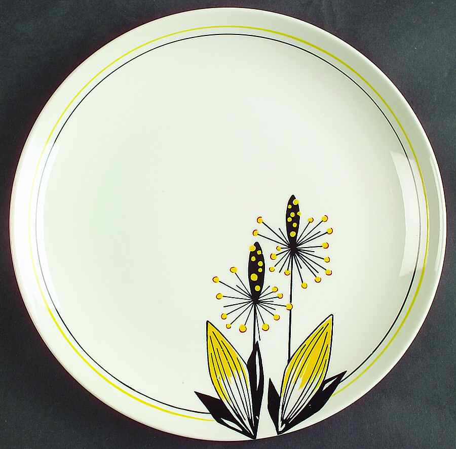 Plantain Dinner Plate by Wade (England)-1