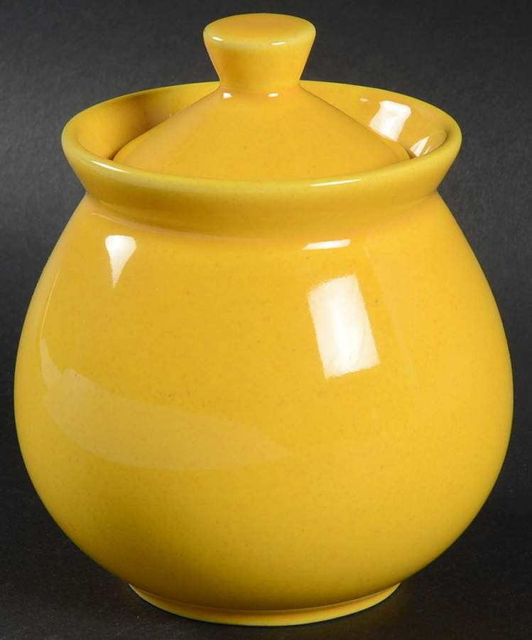 Fun Factory Lemon Peel Sugar Bowl & Lid by Waechtersbach-1