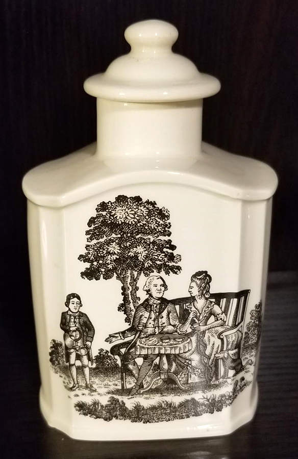 WW347 Tea Caddy & Lid by Wedgwood-1