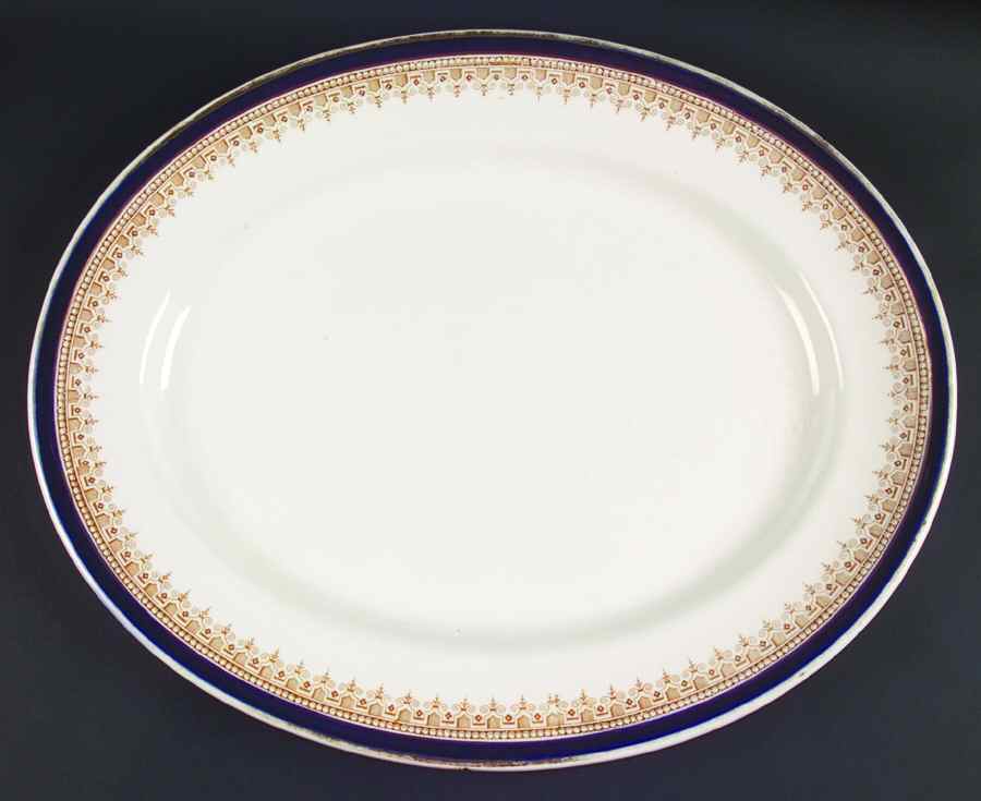 6986H 18" Oval Serving Platter by Wedgwood-1