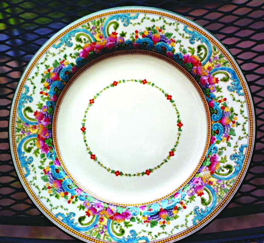 Dawlish (Blue Trim) Dinner Plate by Wedgwood-1