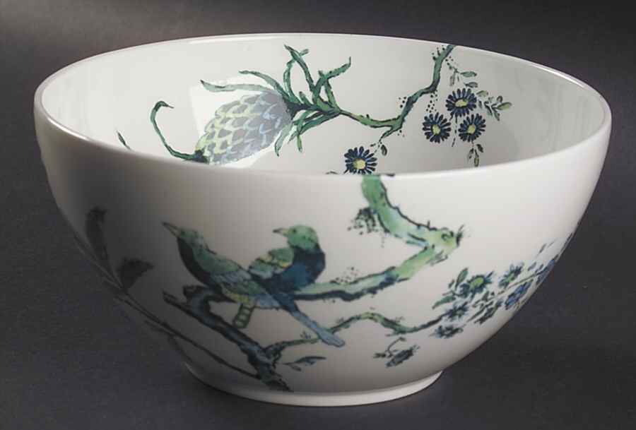 Jasper Conran Chinoiserie White 8" Salad Serving Bowl by Wedgwood-1