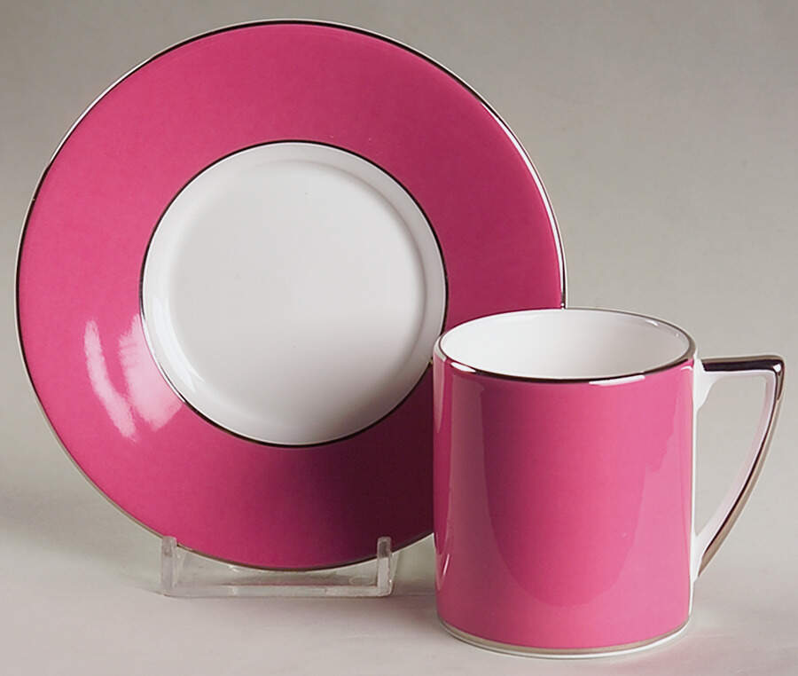 Jasper Conran Colours Flat Demitasse Cup & Saucer Set by Wedgwood-1