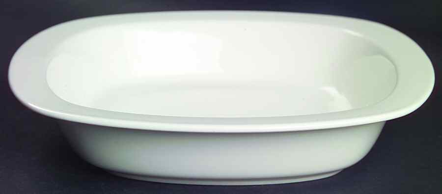 Minimal Chalk 8" Square Vegetable Bowl by Wedgwood-1