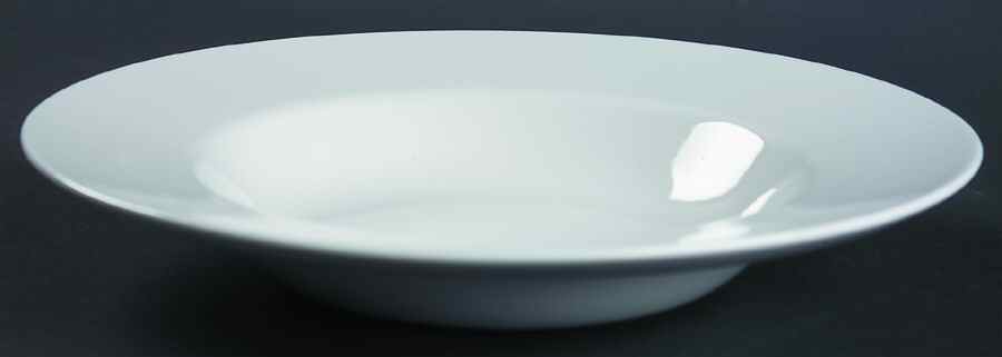Minimal Chalk Large Rim Soup Bowl by Wedgwood-1