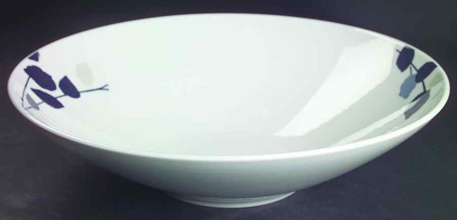 Minimal Indigo 12" Large Salad Serving Bowl by Wedgwood-1