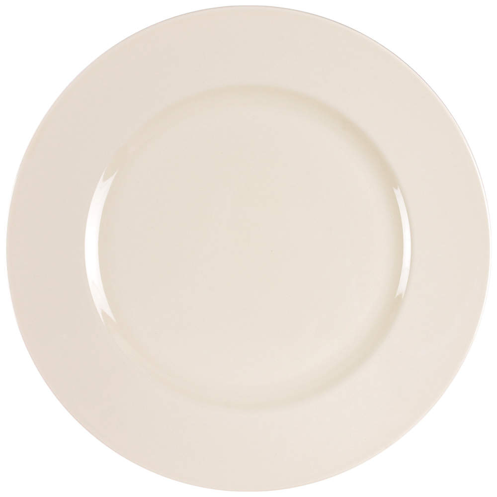 Plain Ivory 12" Chop Plate (Round Platter) by Wedgwood-1