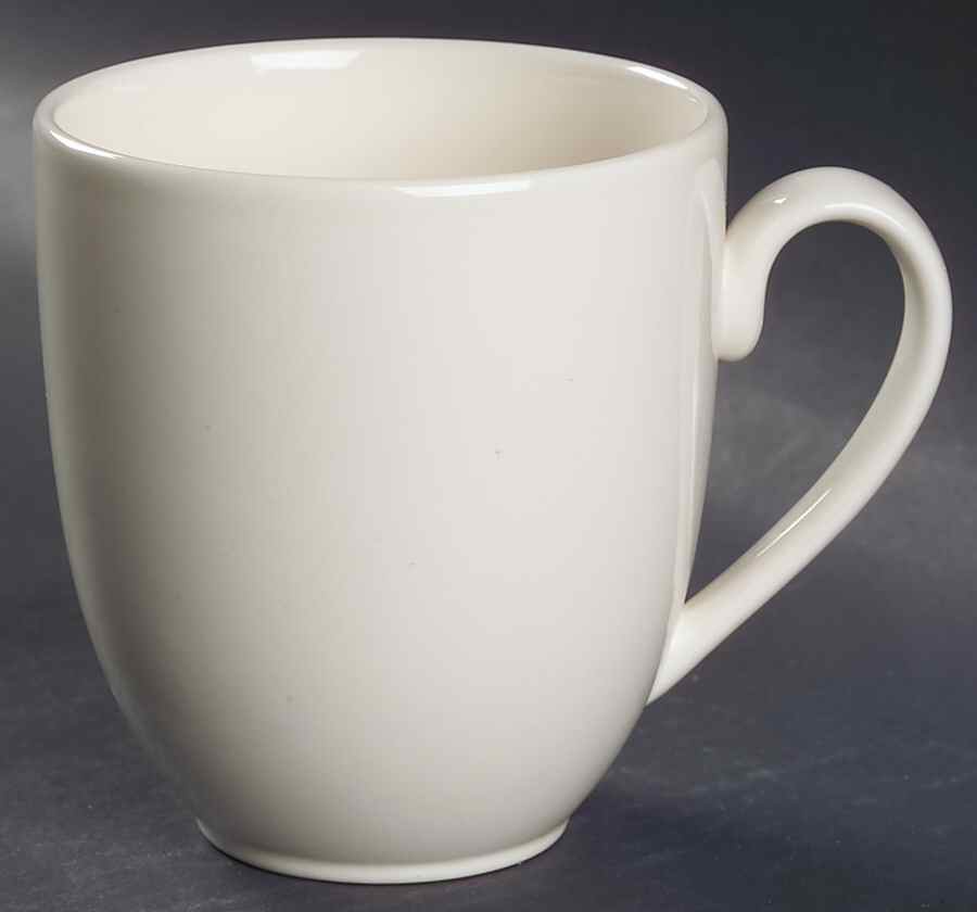 Plain Ivory Mug by Wedgwood-1
