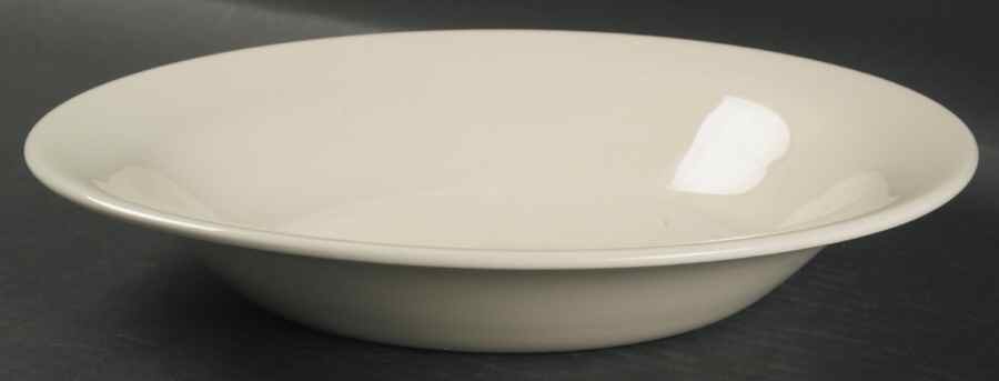 Plain Ivory 10" Individual Pasta Bowl by Wedgwood-1