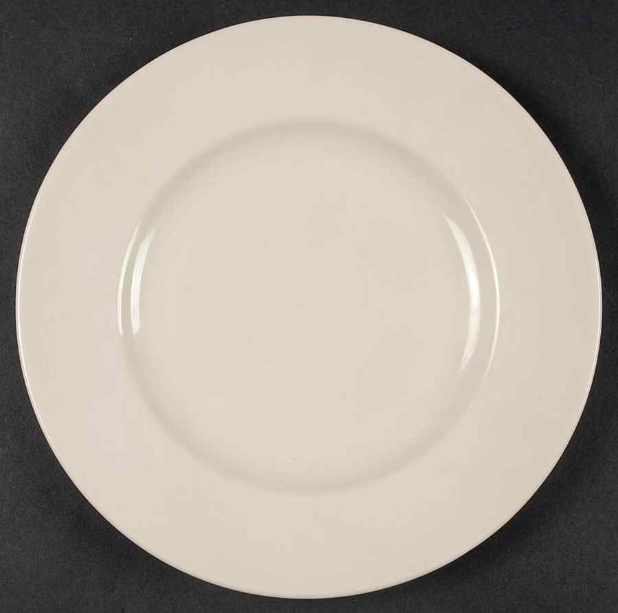 Plain Ivory Salad Plate by Wedgwood-1