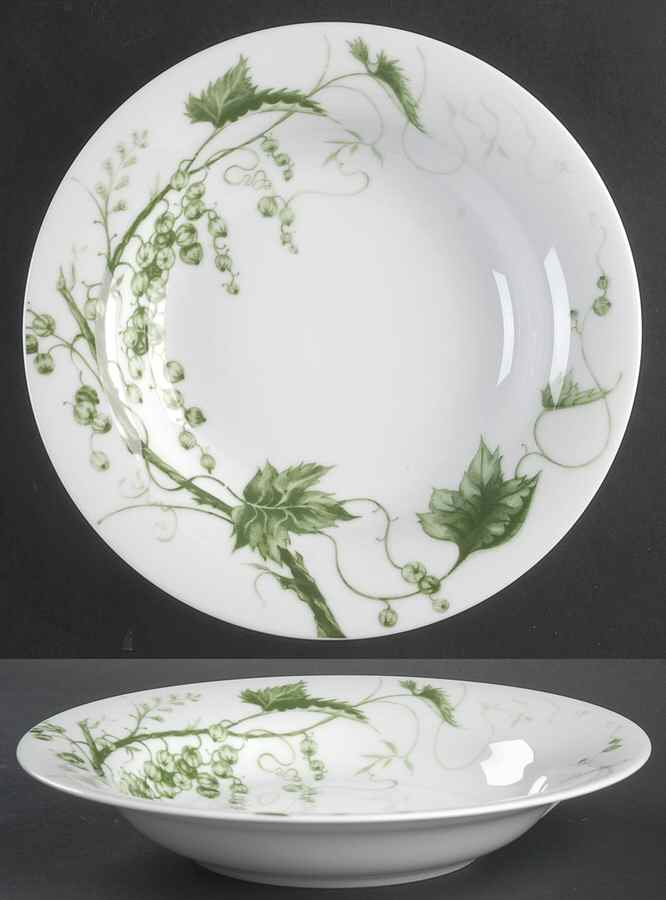 Ormonde Green Large Rim Soup Bowl by Williams-Sonoma-1