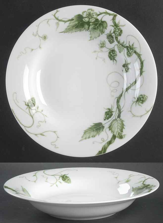 Ormonde Green Large Rim Soup Bowl by Williams-Sonoma-1
