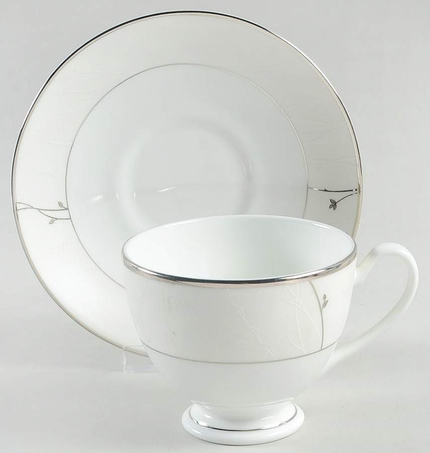 Lisette Footed Cup & Saucer Set by Waterford China-1