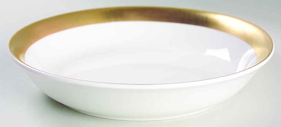 Satine Gold Coupe Soup Bowl by Wedgwood-1