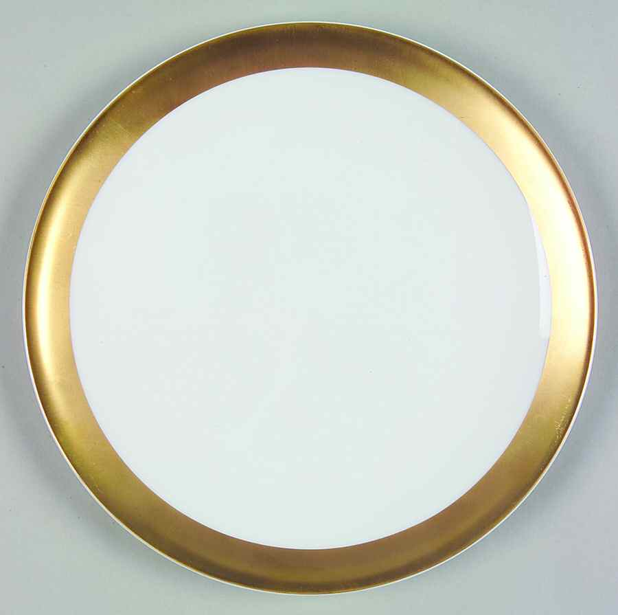 Satine Gold Salad/Dessert Plate by Wedgwood-1