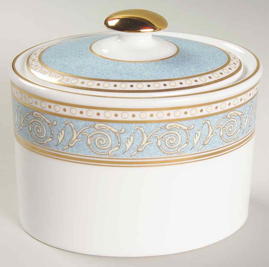 Chatsworth Sugar Bowl & Lid by Wedgwood-1