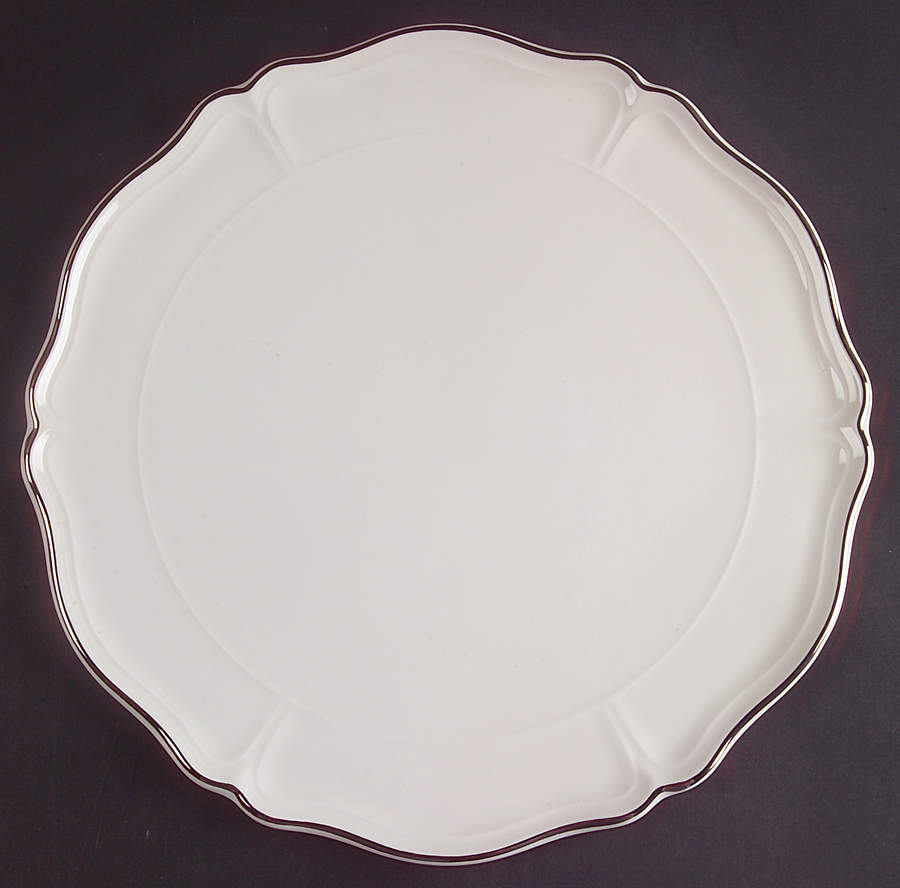 Queen's White Tart Dish by Wedgwood-1