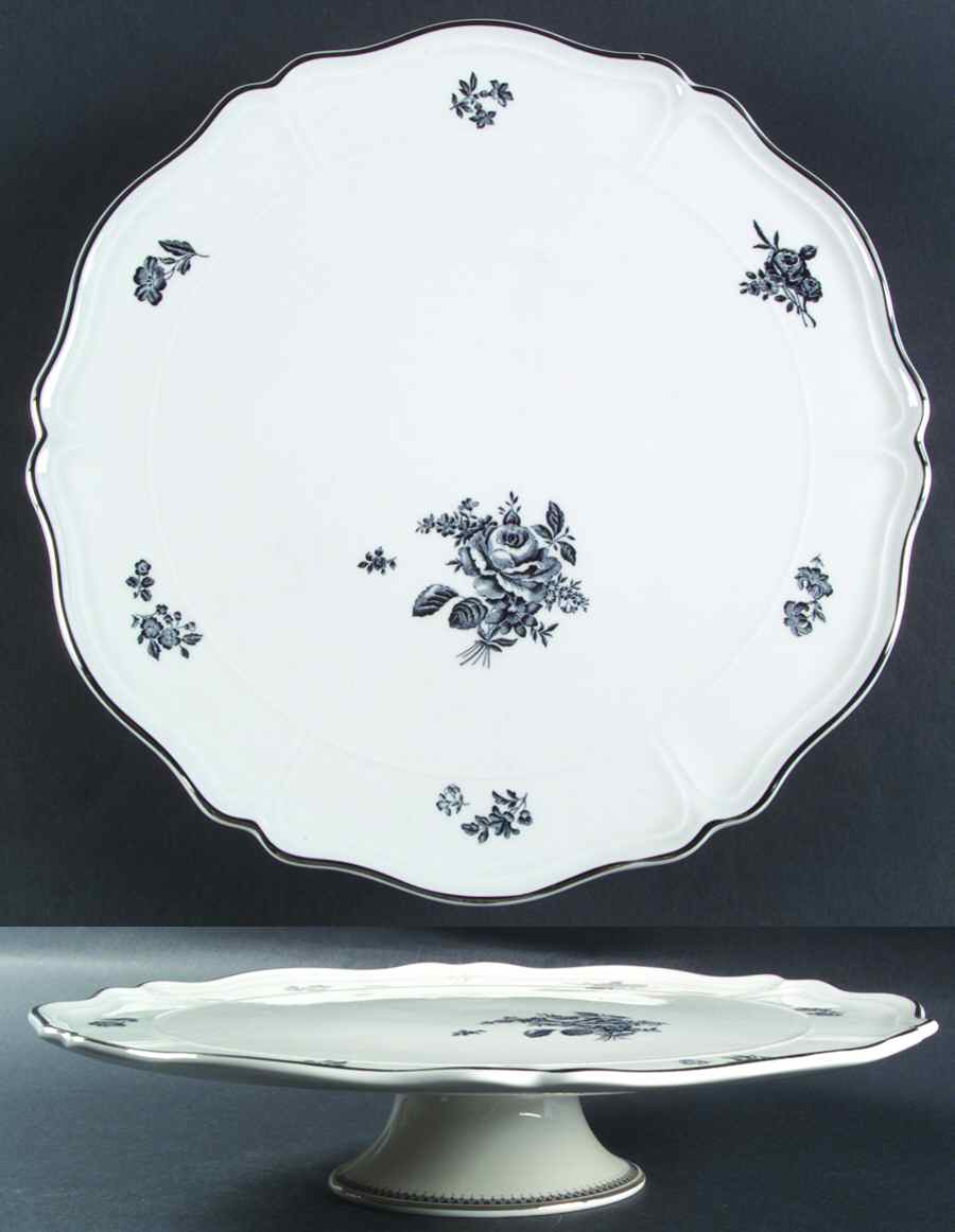 Ludlow 12" Diameter Pedestal Cake Stand by Wedgwood-1