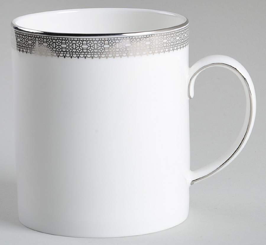 Vera Lace Platinum Mug by Wedgwood-1