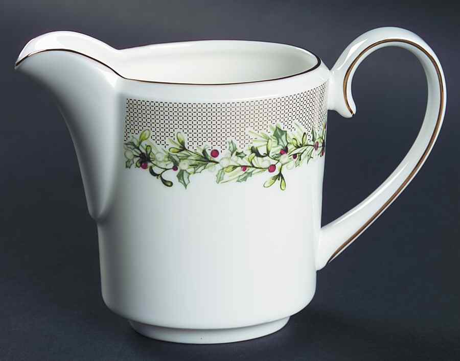 Holly Wreath Creamer by Wedgwood-1