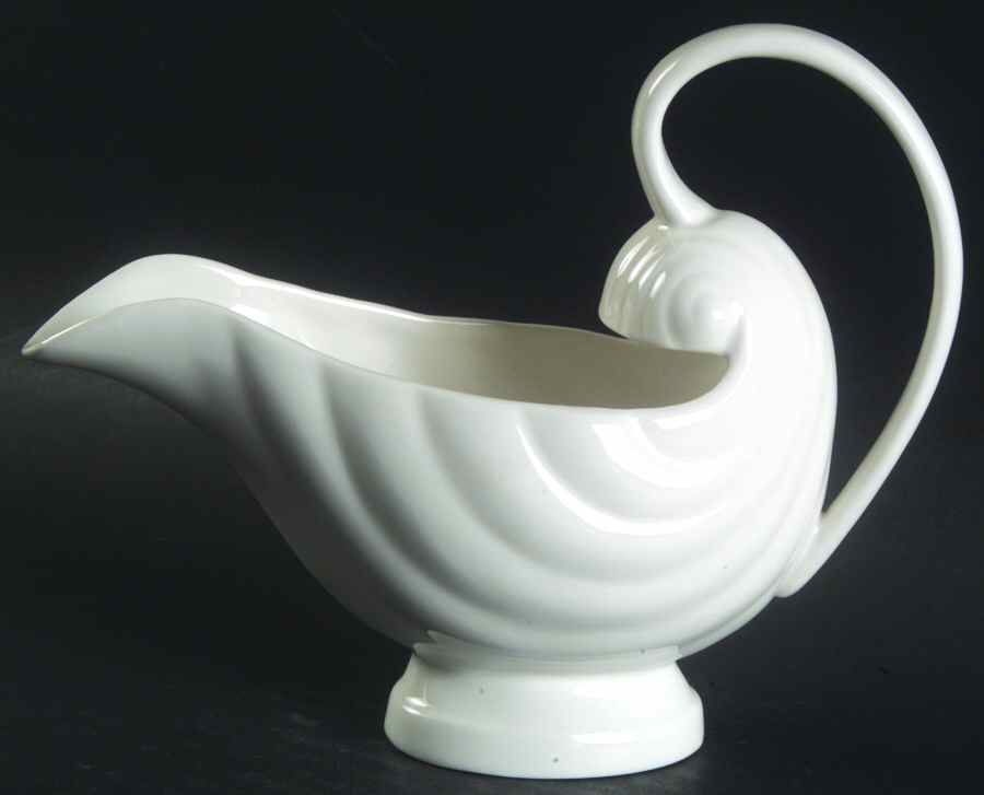 Royal Icing Open Sauce Boat by Wedgwood-1