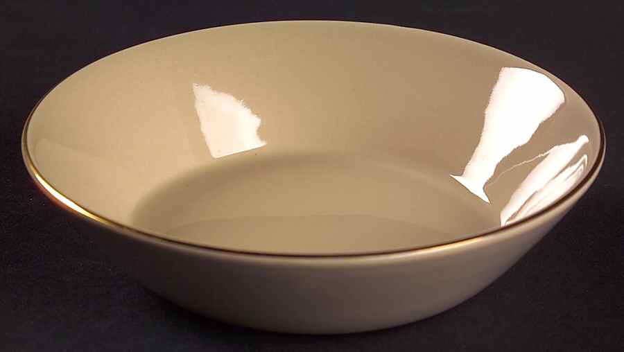 Gilded Drabware Fruit/Dessert (Sauce) Bowl by Wedgwood-1