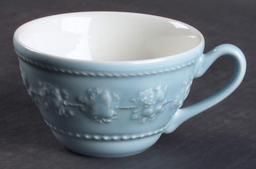 Festivity Blue Flat Cup by Wedgwood-1