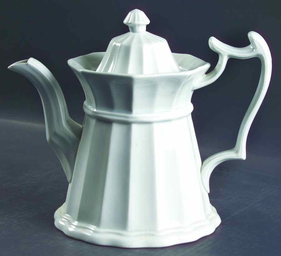 Pearl Teapot & Lid by Wedgwood-1