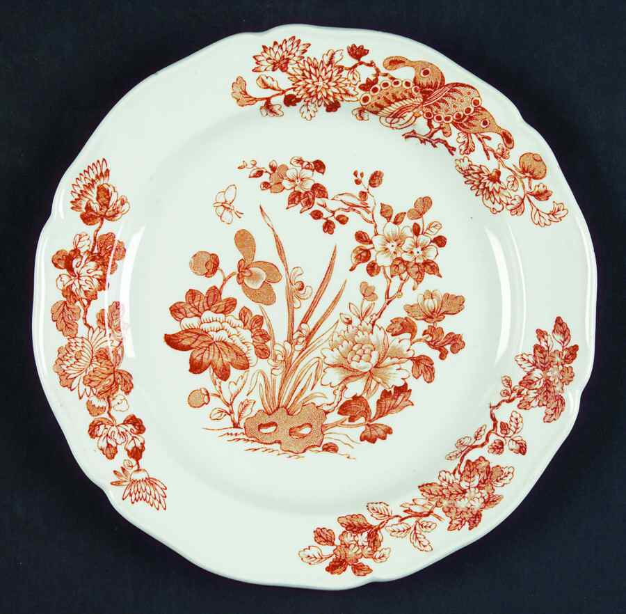 Groups Rust Bread & Butter Plate by Wedgwood-1