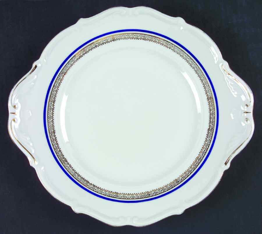 WLB56 Handled Cake Plate by Walbrzych-1