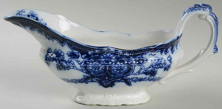 Seville (No Gold) Gravy Boat by Wood & Sons-1