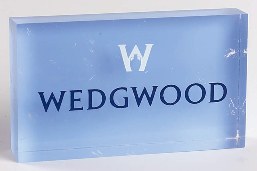 Advertising Signs Lucite Sign 1 by Wedgwood-1