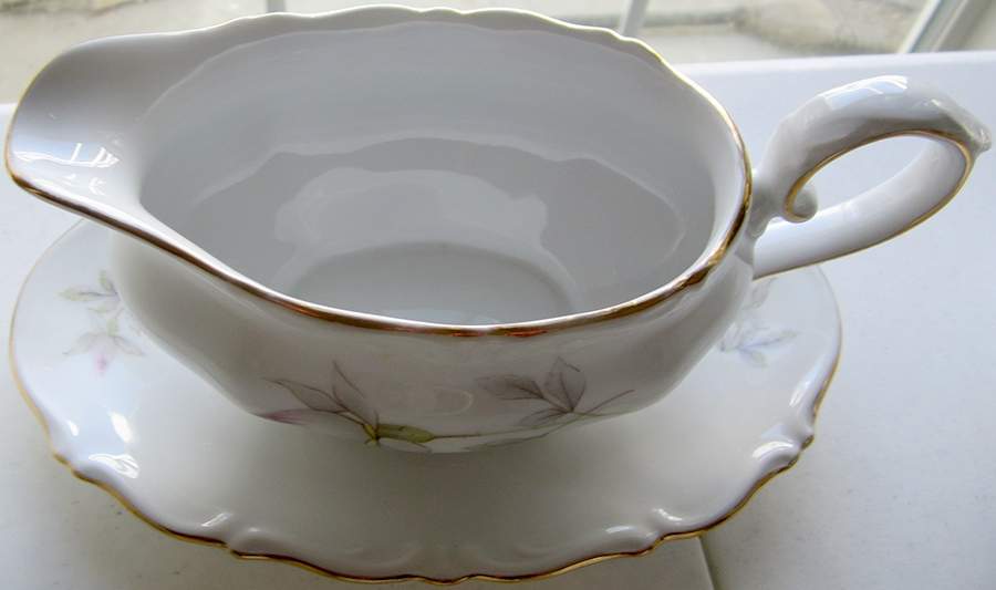 WIG845 Gravy Boat with Attached Underplate by Winterling - Bavaria-1