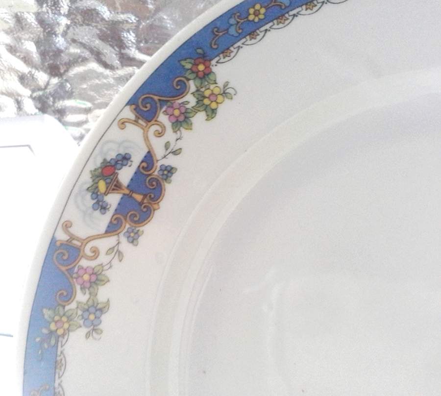WBL7 Bread & Butter Plate by White Block-1
