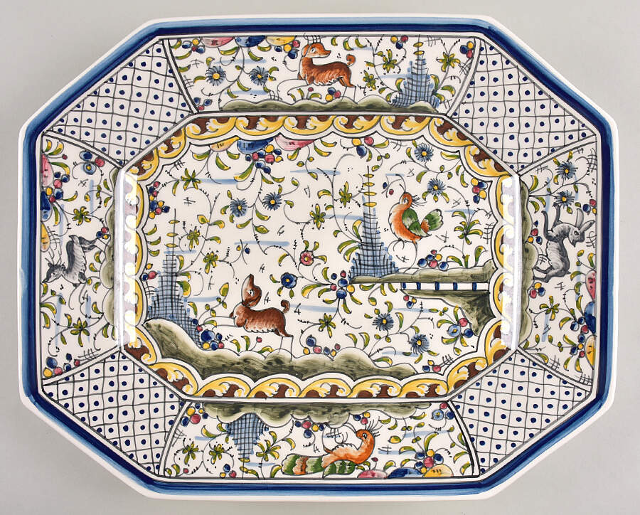 Provence (Castle Center) Underplate for Tureen by Williams-Sonoma-1