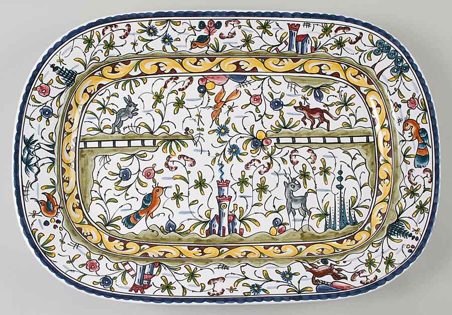 Provence (Castle Center) 19" Rectangular Serving Platter by Williams-Sonoma-1
