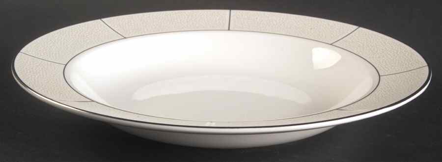 Shagreen Rim Soup Bowl by Wedgwood-1
