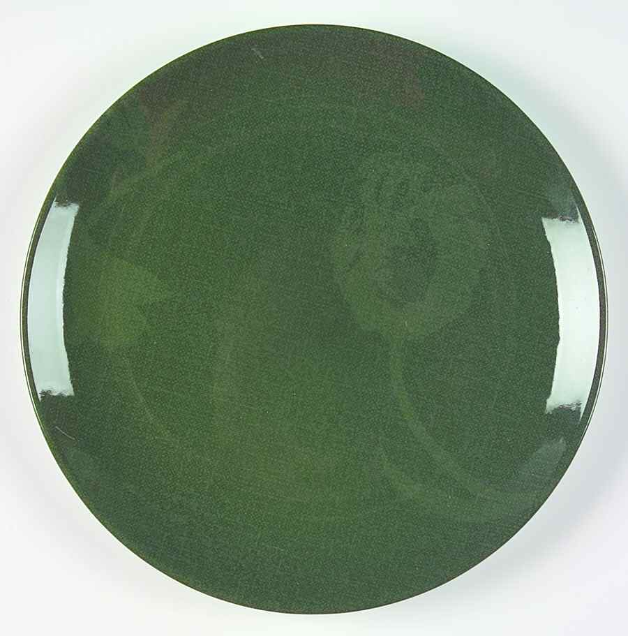 Painted Garden, The (Green Body) Salad Plate by Wedgwood-1