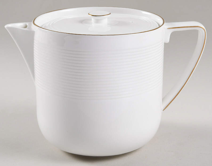 Antibes Gold Teapot & Lid by Wedgwood-1