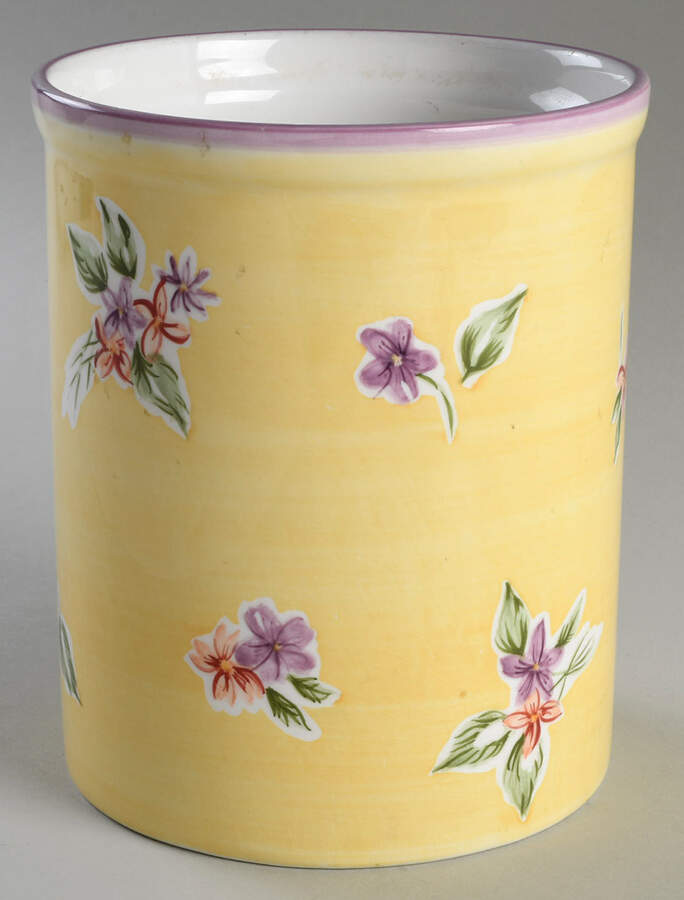 Field of Flowers Utensil Holder by Waverly-1