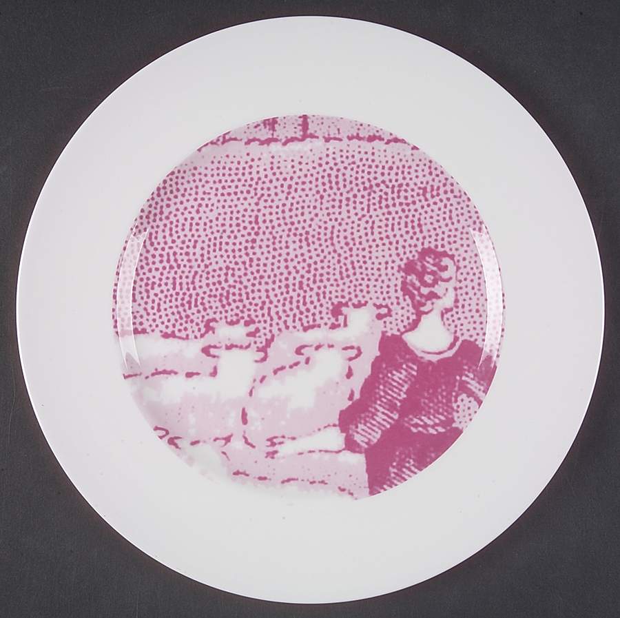 After Landscape Dinner Plate by Wedgwood-1